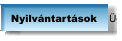 Nyilv�ntart�sok