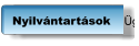Nyilvántartások