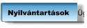 Nyilvántartások