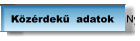 Közérdekű  adatok